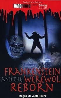 Poster Frankenstein & the Werewolf Reborn!