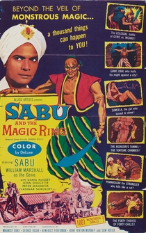 Poster Sabu and the Magic Ring