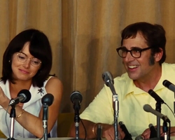 Emma Stone y Steve Carrel protagonizan ‘La batalla de los sexos‘.