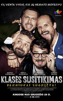 Poster Klases susitikimas. Berniukai sugrizta!