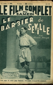 Poster Le barbier de Séville
