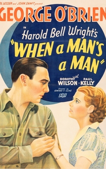 Poster When a Man's a Man