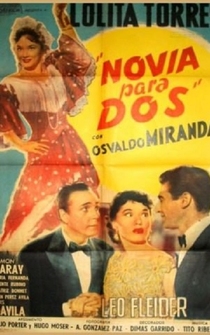 Poster Novia para dos