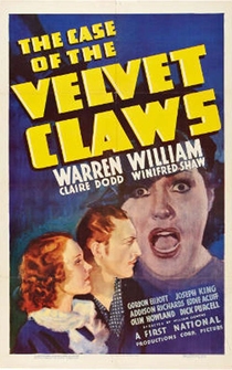 Poster The Case of the Velvet Claws