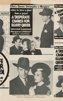 Poster A Desperate Chance for Ellery Queen