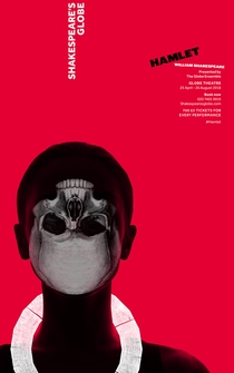 Poster Hamlet Shakespeare's Globe