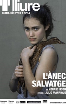 Poster Teatre Lliure: L'ànec salvatge