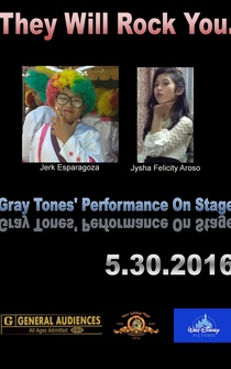 Poster Gray Tones' Performance on Stage