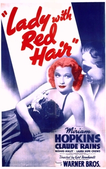 Poster Lady with Red Hair