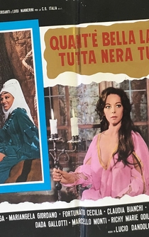 Poster Quant'è bella la Bernarda, tutta nera, tutta calda