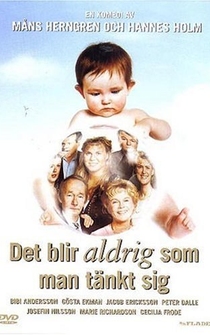 Poster Det blir aldrig som man tänkt sig