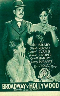 Poster de Broadway y Hollywood