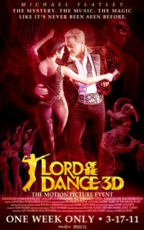 Poster Lord of the Dance in 3D