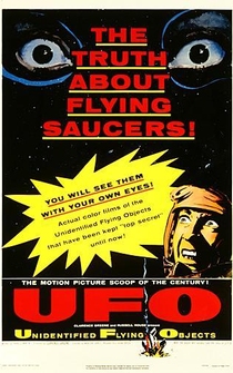 Poster Unidentified Flying Objects: The True Story of Flying Saucers