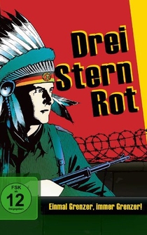 Poster Drei Stern Rot