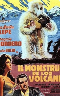 Poster El monstruo de los volcanes