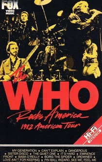 Poster The Who Rocks America 1982