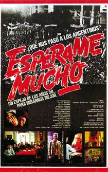 Poster Espérame mucho