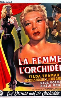 Poster La femme à l'orchidée