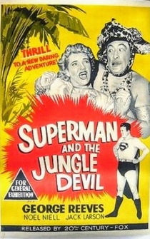 Poster Superman y el demonio de la selva