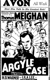 Poster The Argyle Case