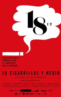 Poster 18 cigarrillos y medio