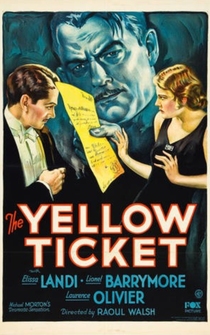 Poster The Yellow Ticket