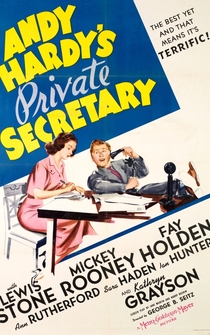 Poster Andy Hardy's Private Secretary