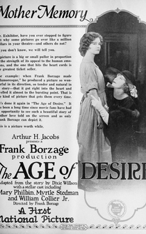 Poster The Age of Desire