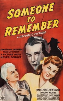 Poster Someone to Remember