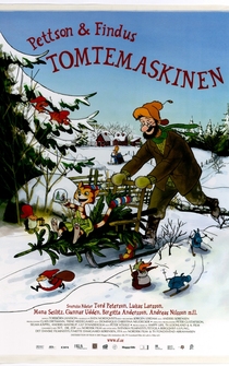 Poster Pettson & Findus - Tomtemaskinen