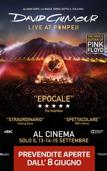 Poster David Gilmour Live at Pompeii