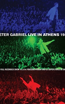 Poster Peter Gabriel: Live in Athens 1987