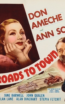 Poster Fifty Roads to Town