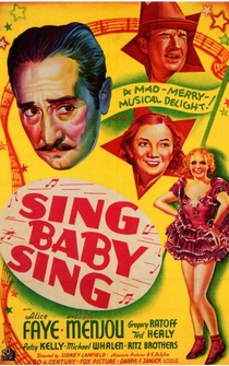 Poster Sing, Baby, Sing