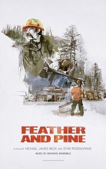 Poster Feather and Pine