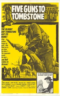 Poster Five Guns to Tombstone