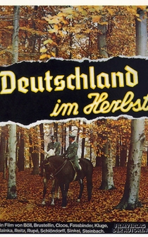 Poster Alemania en otoño