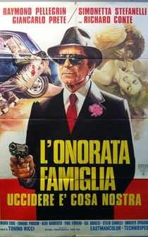 Poster L'onorata famiglia - Uccidere è cosa nostra