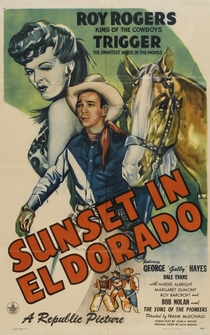 Poster Sunset in El Dorado