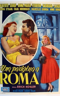 Poster Una parigina a Roma