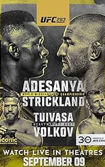 Poster UFC 293: Adesanya vs. Strickland