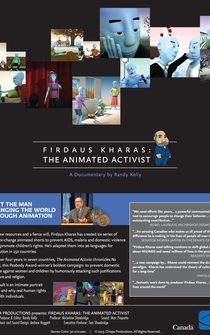 Poster Firdaus Kharas: The Animated Activist