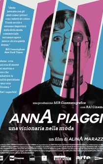 Poster Anna Piaggi - Una visionaria nella moda