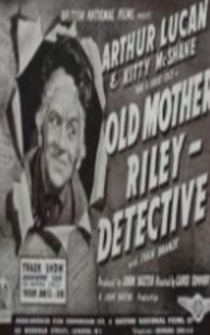 Poster Old Mother Riley Detective