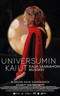 Poster Universumin kaiut - Kaija Saariahon musiikki