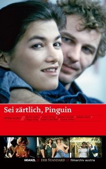 Poster Sei zärtlich, Pinguin
