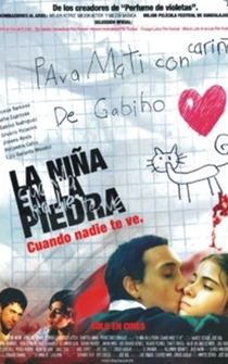 Poster La niña en la piedra