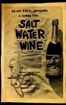 Poster Salt Water Wine