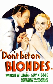 Poster Don't Bet on Blondes